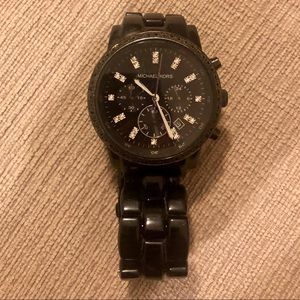 Michael Kors Black Chronograph Watch